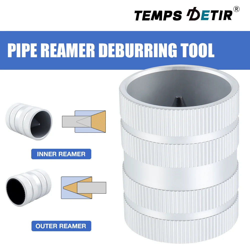 Aluminium Pipe Deburring Reamer, Size Options