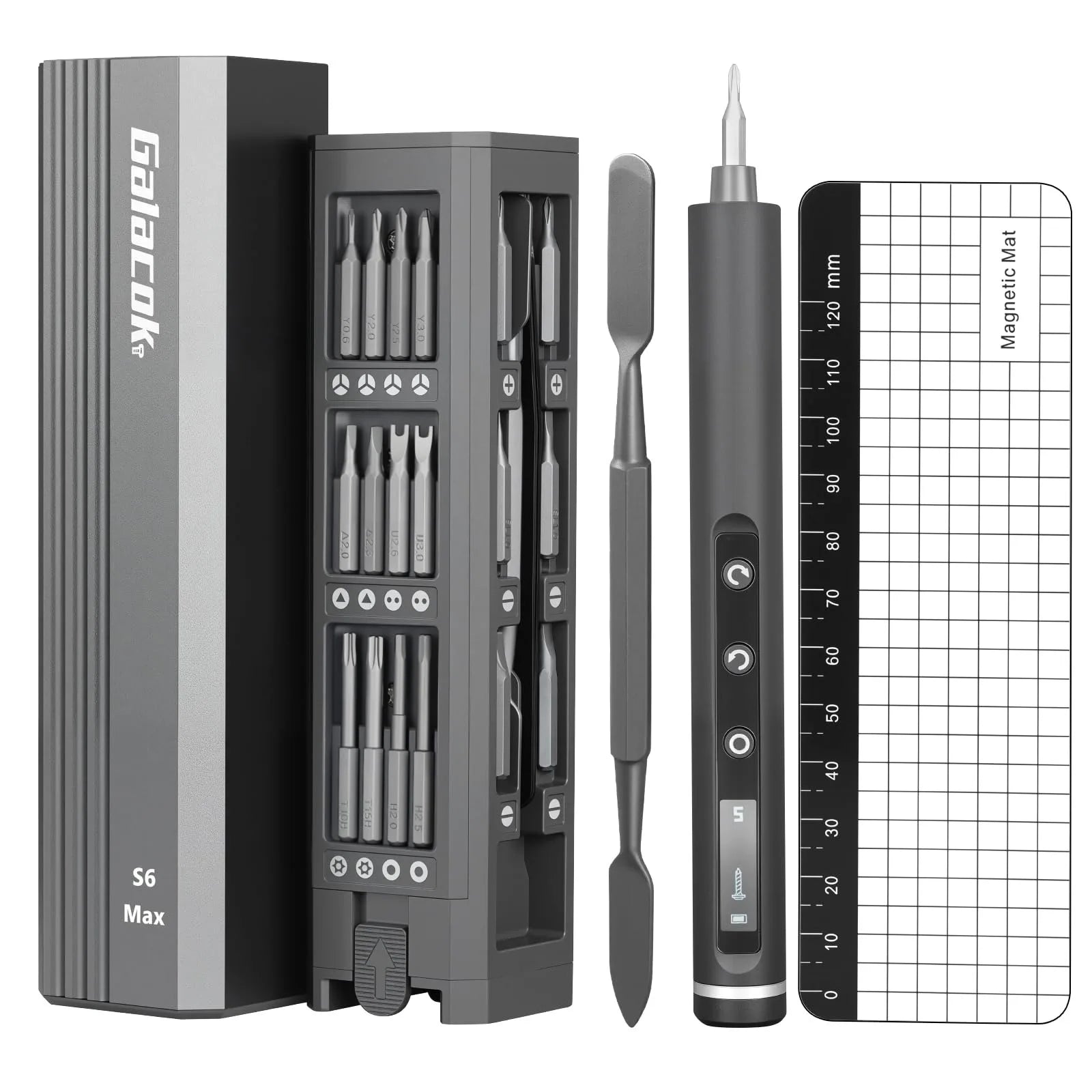 49-in-1 Precision Electric Screwdriver Set with 5 Torque Levels