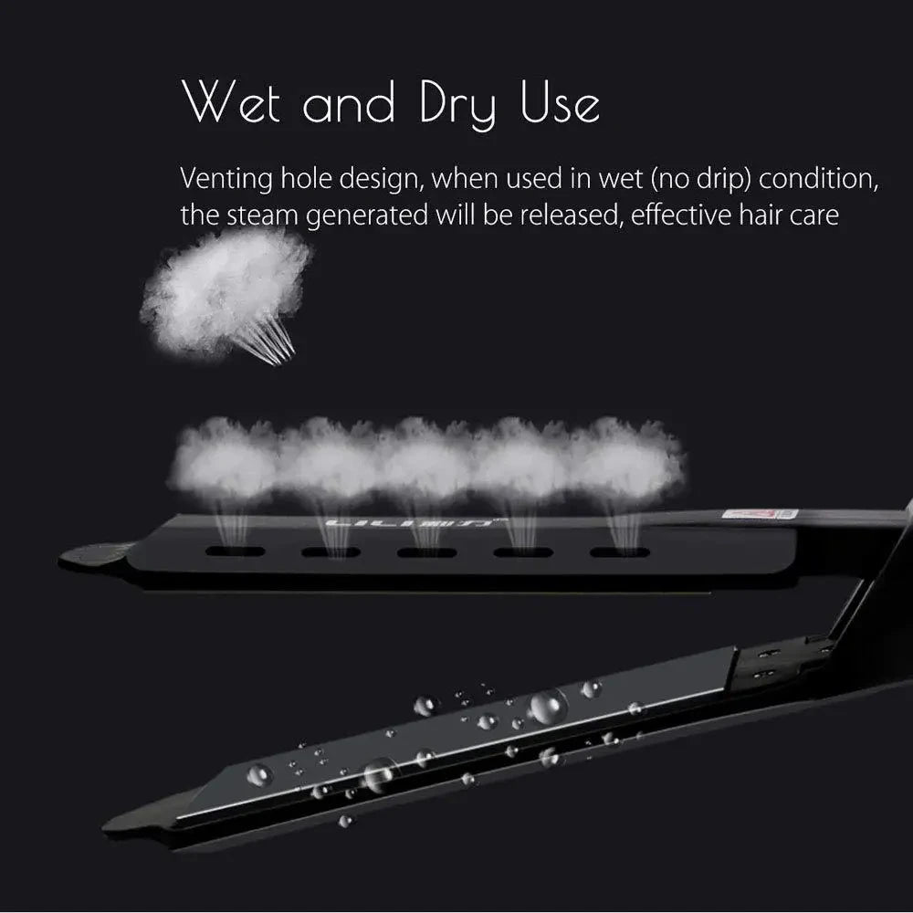 Curling And Straightening Dual Use Hair Straightening Splint Constant Temperature 4 Gears Portable Air Bangs Curling Straightene 