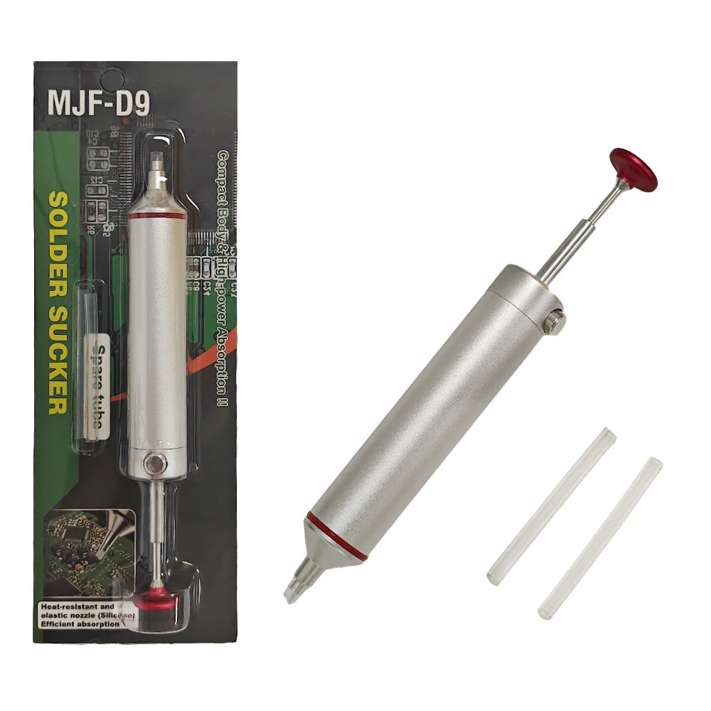 Aluminium Manual Desoldering Pump - Three Pack