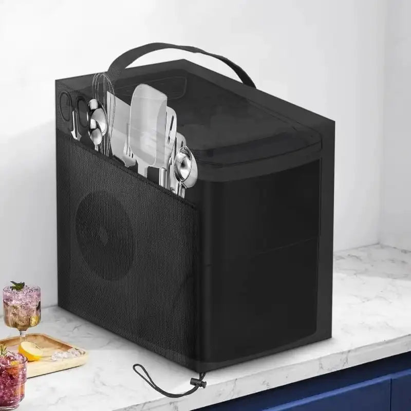 Countertop Ice Maker Cover with Pocket, 33 × 23 × 33 cm