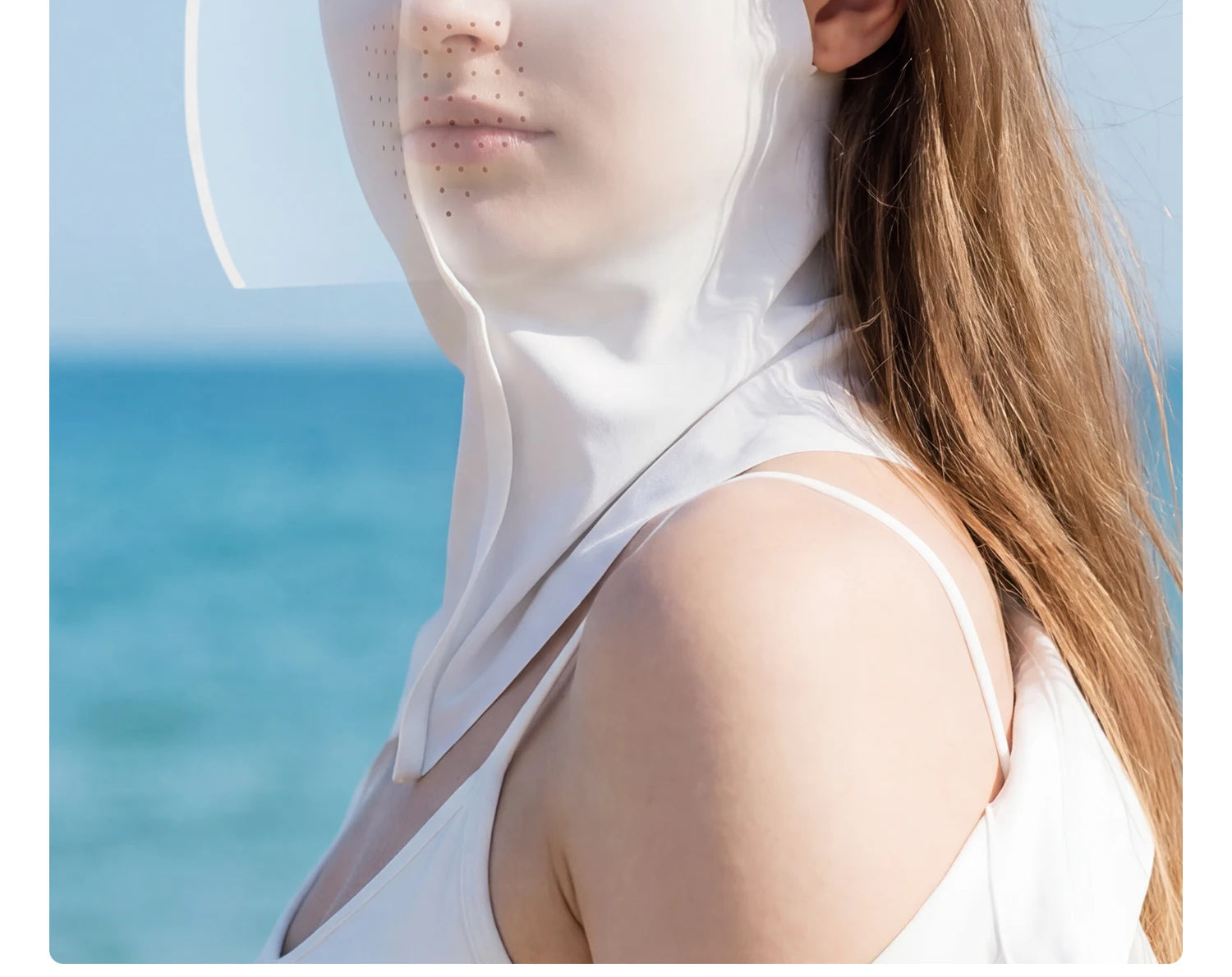 UV Protection Ice Silk Face Scarf Cycling Mask Neck Cover