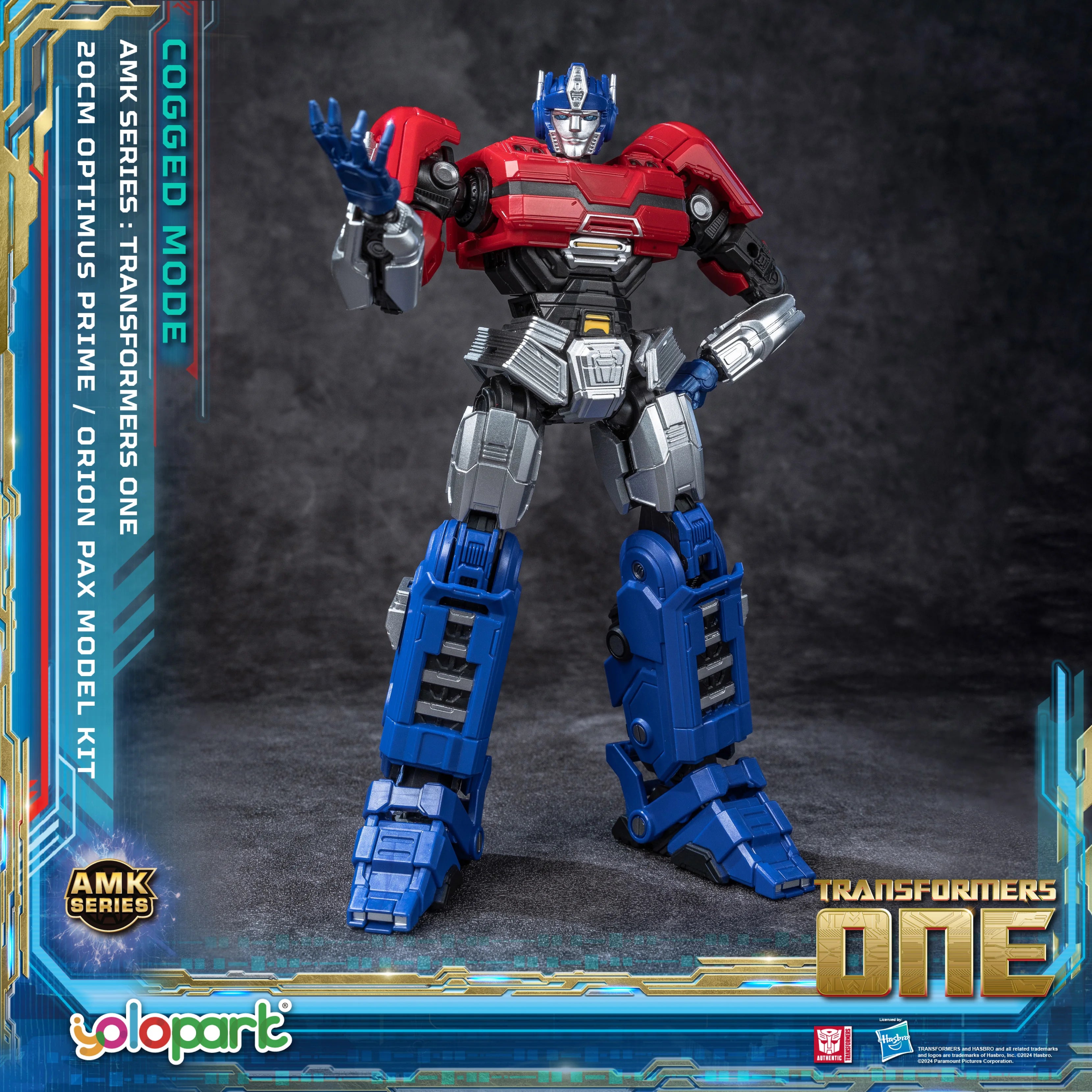 YOLOPARK Transformers figura Optimus Prime u načinu s zupcima