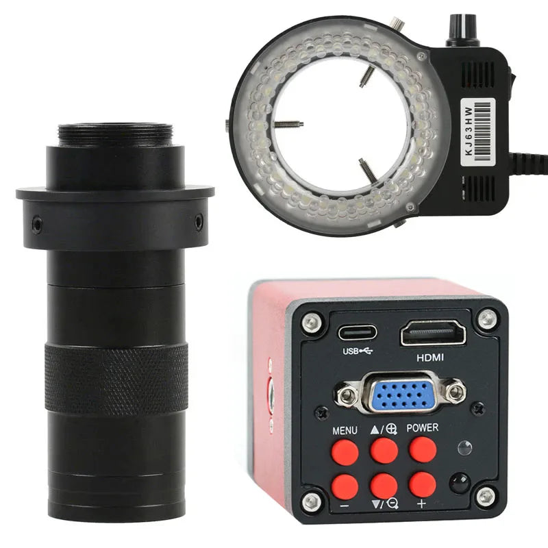 HDMI/VGA Microscope Camera - Lens and Kit Options