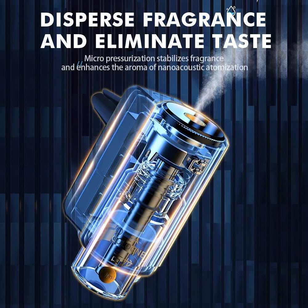 Car Electric Air Diffuser Aroma Car Air Vent Humidifier Mist Aromatherapy Car Air Freshener For Removing Odors Car Accessories 