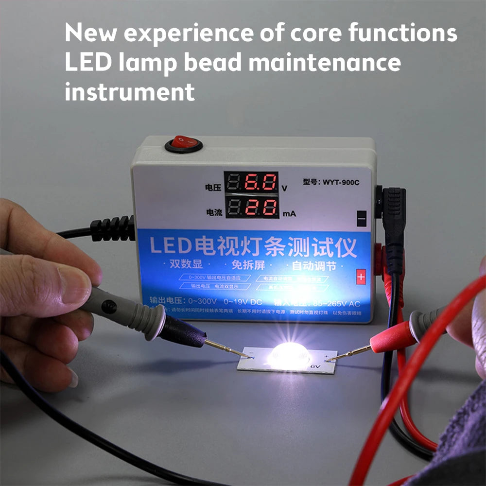 LED-strip en TV-achterlichttester