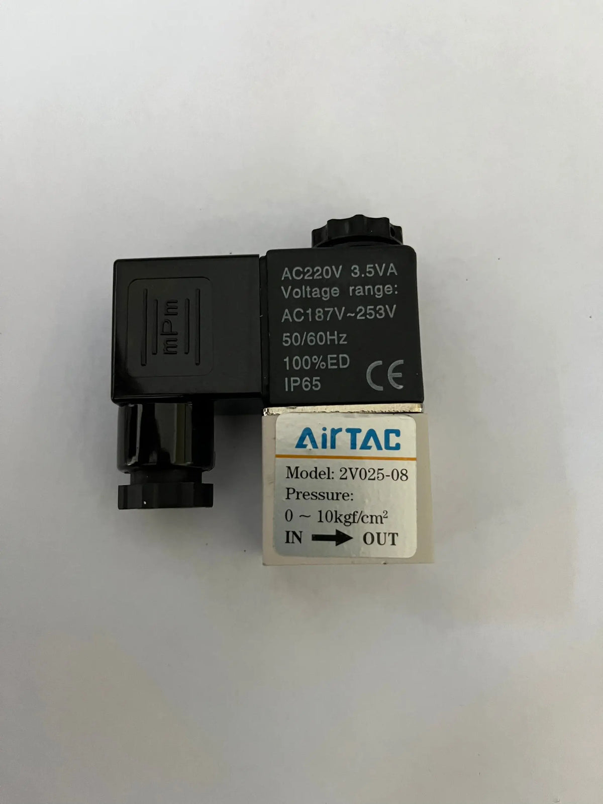Électrovanne pneumatique normalement fermée 2V025-08