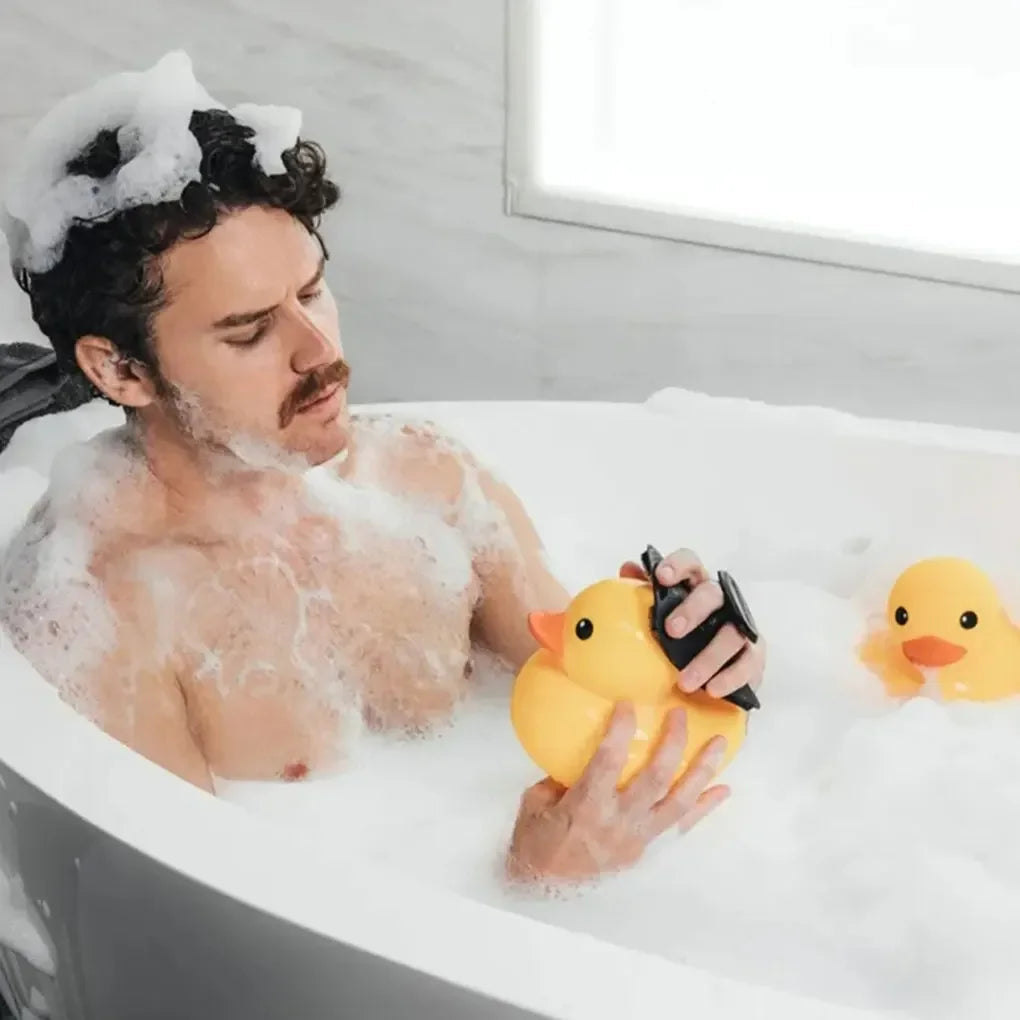 1pc Soft Silicone Body Cleansing Brush For Exfoliation Convenient Practical Easy To Clean Pamper Yourself Silicone Bath Brush 