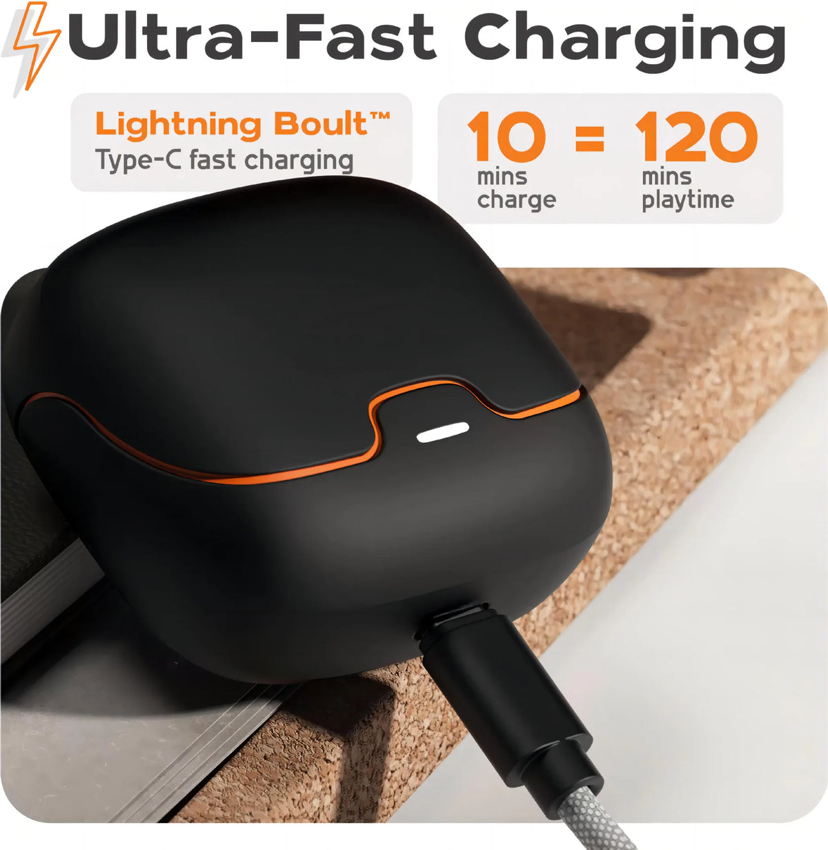 Wireless Earphones Bluetooth 5.4 with ENC Noise Cancelling