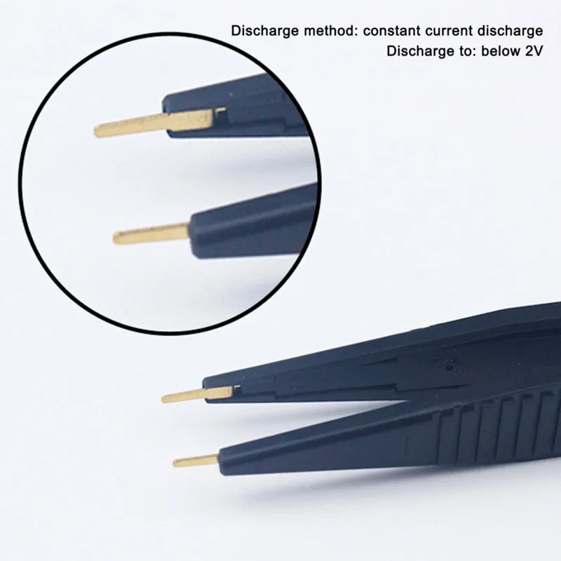 Stylo de décharge de condensateur avec boîte de rangement