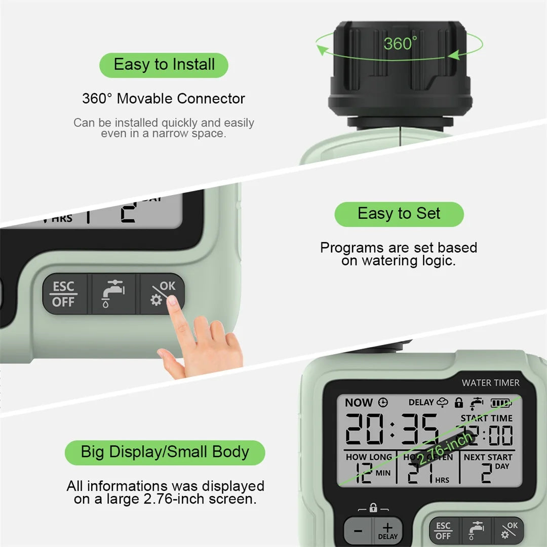HCT-322 Digital Garden Water Timer