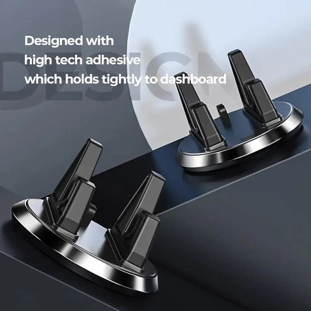 360° Dashboard Phone Stand with Non-Slip Pad