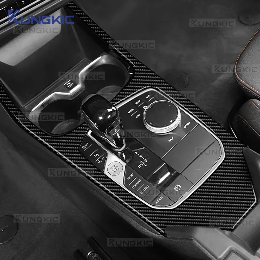 BMW 1 Series F40 / 2 Series F44 Carbon Fiber Gear Panel Trim