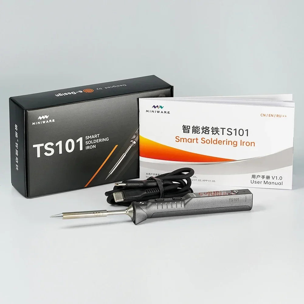 TS101 Digital Soldering Iron - Tip Options