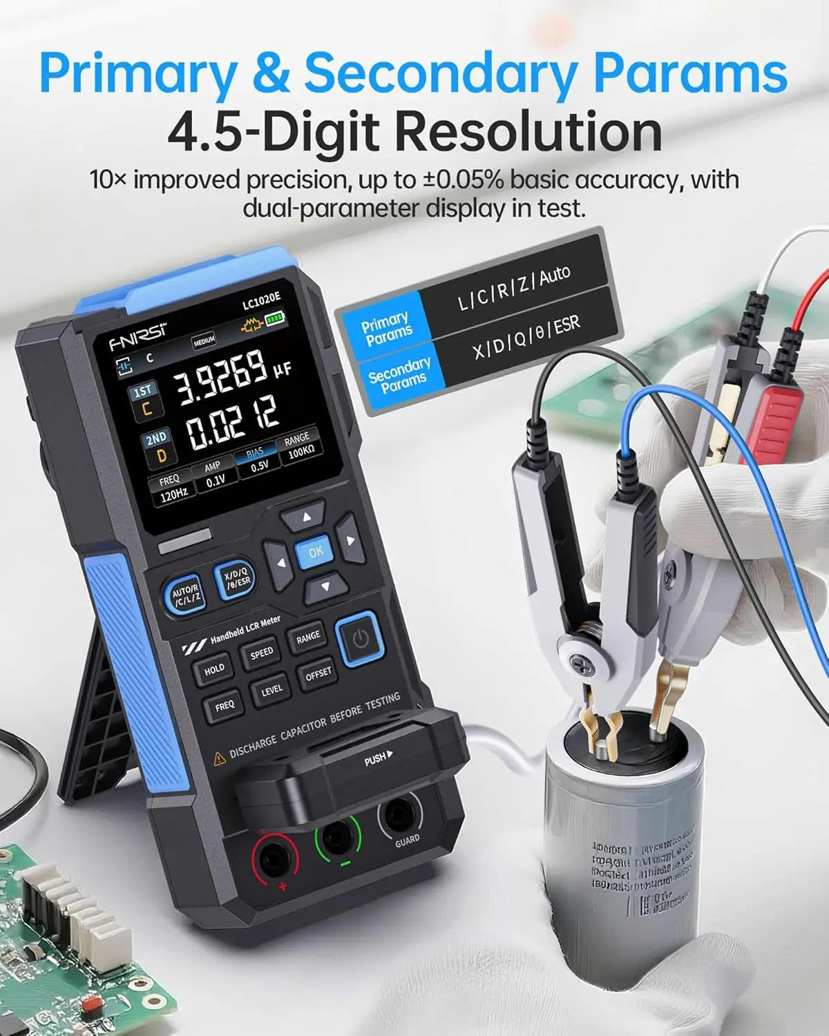 LC1020E Digital LCR Component Meter