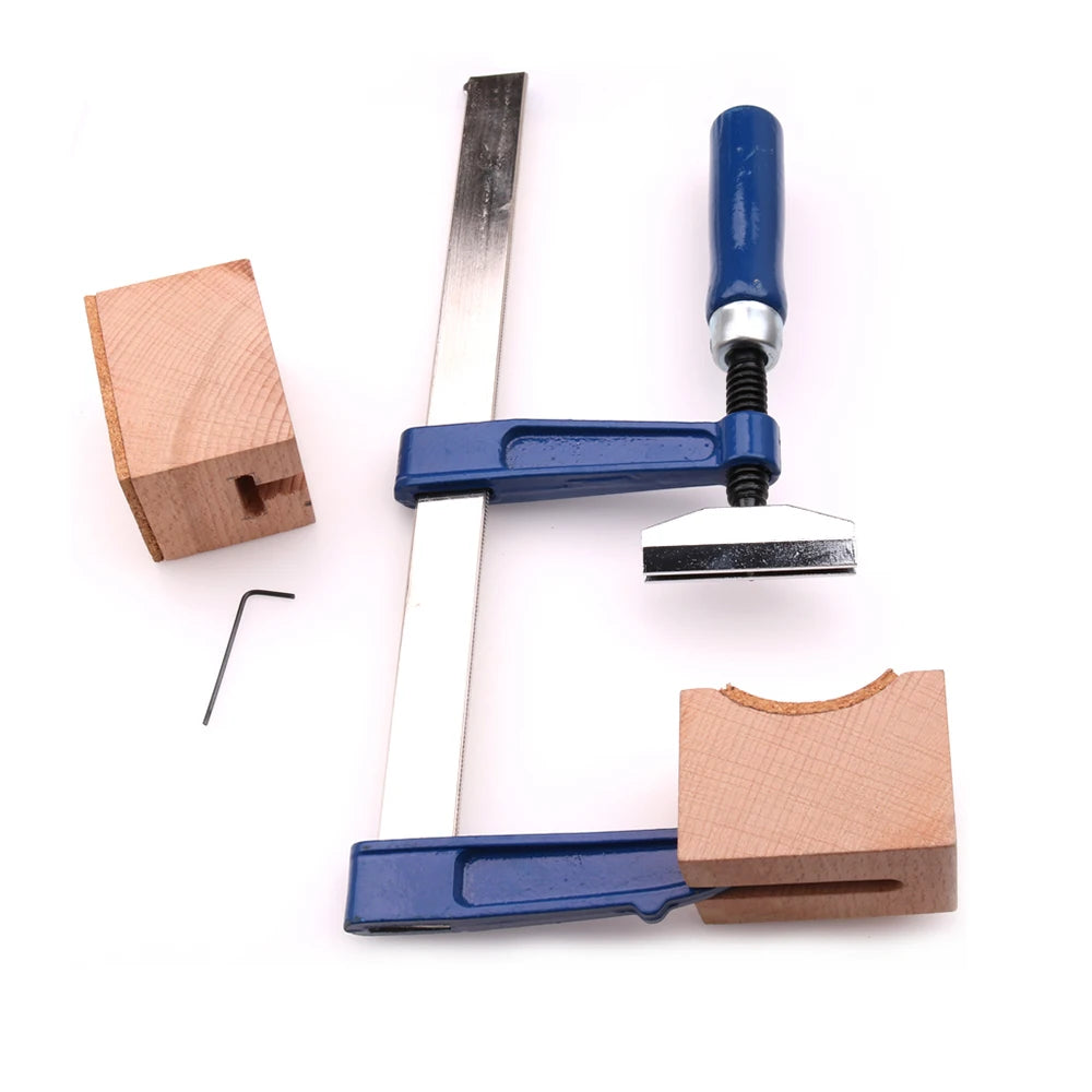 Kit di morsetto per tasti della chitarra con supporti in legno