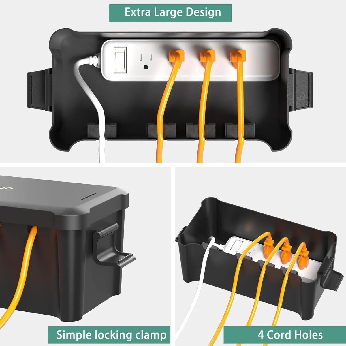 Outdoor Cable-Connection Box - Four or Six Ports