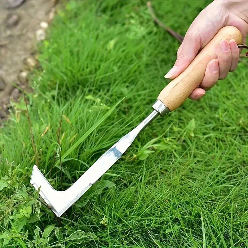 L-Shaped Garden Crevice Weeding Tool