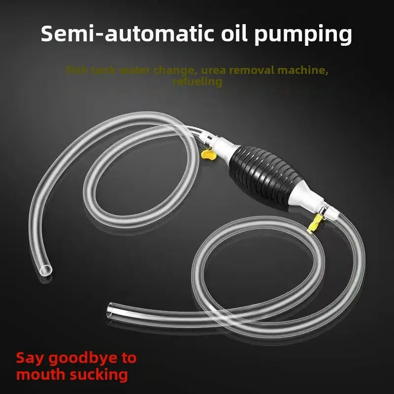 Plastic Manual Suction Pump Pipe for Water, Fuel and Oil
