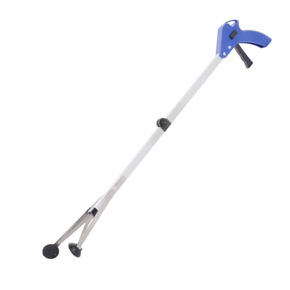Folding Reacher Grabber with Rotating Head