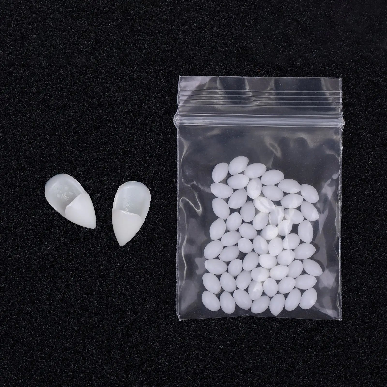 Halloween Decoration Vampire Teeth Fangs Dentures Props Halloween Cosplay Props False Fangs With Solid Glue Halloween Props 