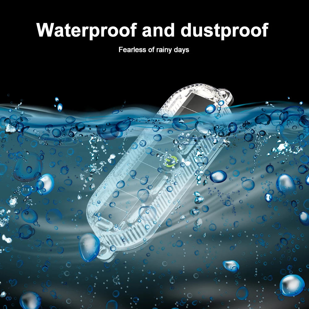 Car Solar Charging-free Anti-rear Collision And Explosion-proof Safety Light Motorcycle Brake Tail Light Modified Flash Light 