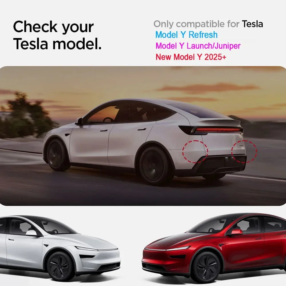 For Tesla Model Y Juniper Trunk Organizer Side Storage Box Boot Organizer Flocked TPE Mat Anti-dirty 2025 Car Travel Accessories