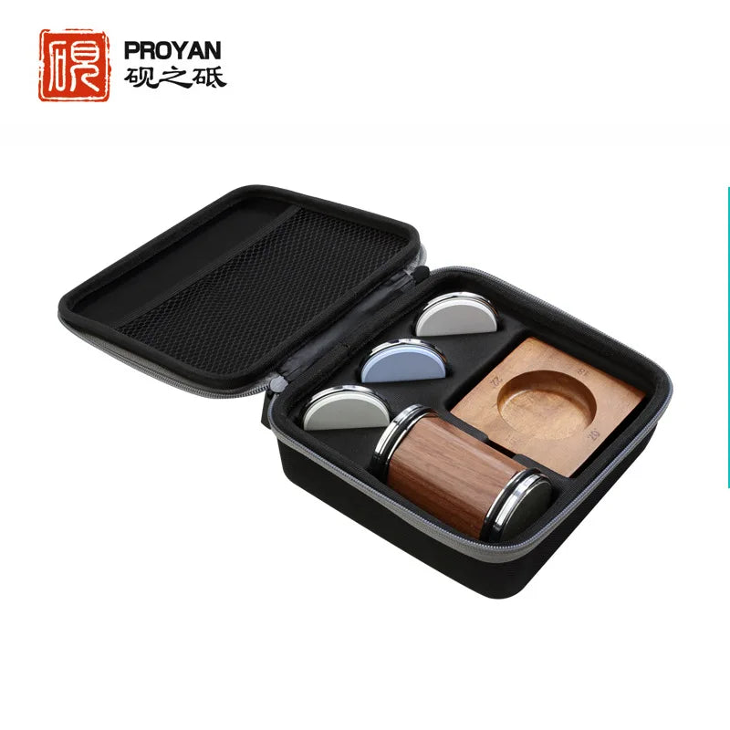 Affilacoltelli Professionale a Rullo Magnetico con Sistema Multiangolo