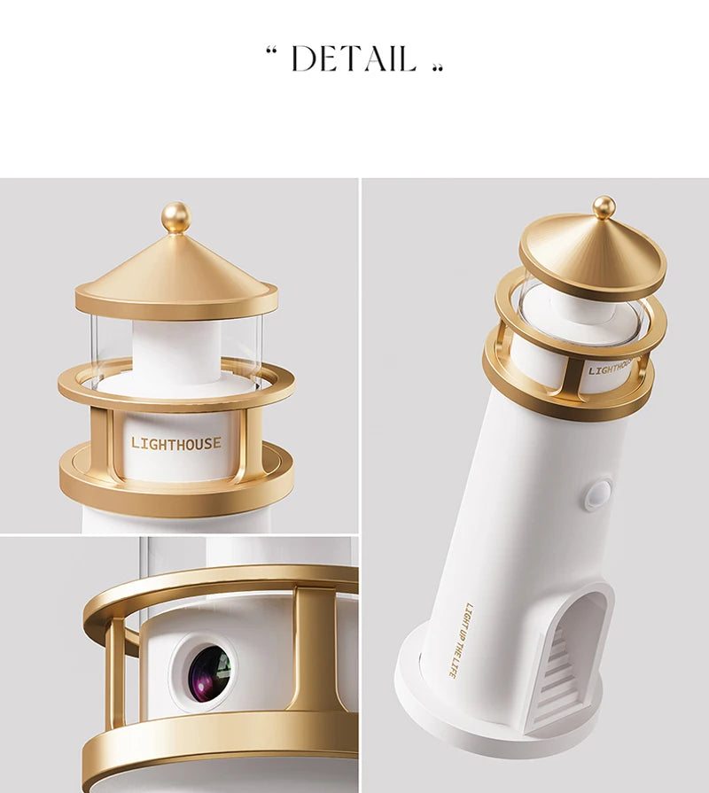 Moon Projection Night Light with Remote, Motion Sensor