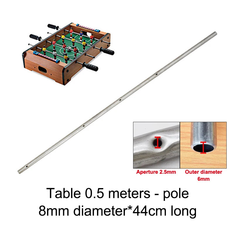 Replacement Foosball Table Rod, A1–A4 Options
