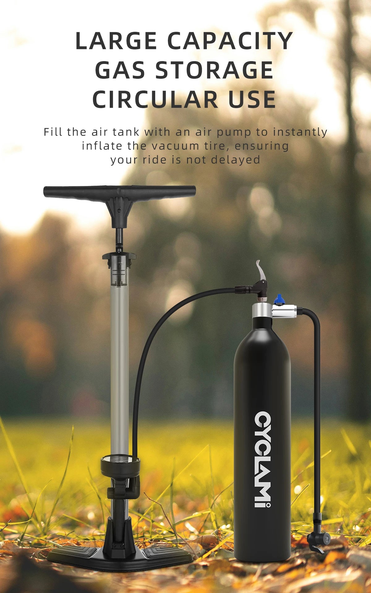CYCLAMI booster za tubeless gumu — 1.3 L