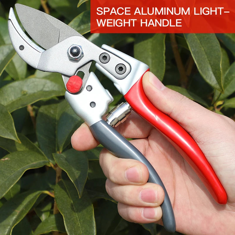PTFE-Coated Bypass Garden Pruning Shears