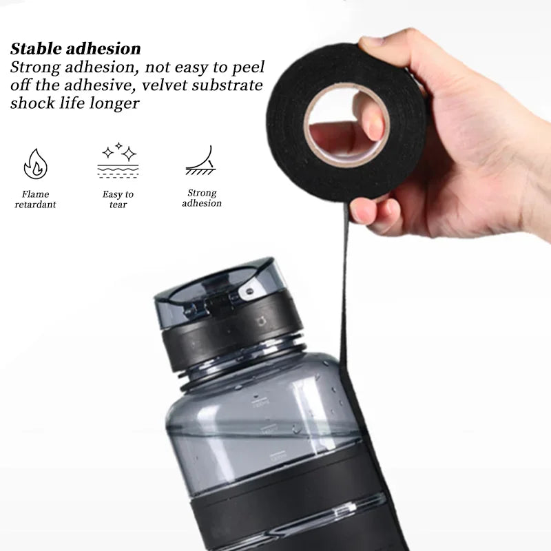 Electrical Insulating Tape Heat Resistant Harness Tape 9/15/50MM Car Cable Harness Wiring Loom Protection Waterproof Tape 