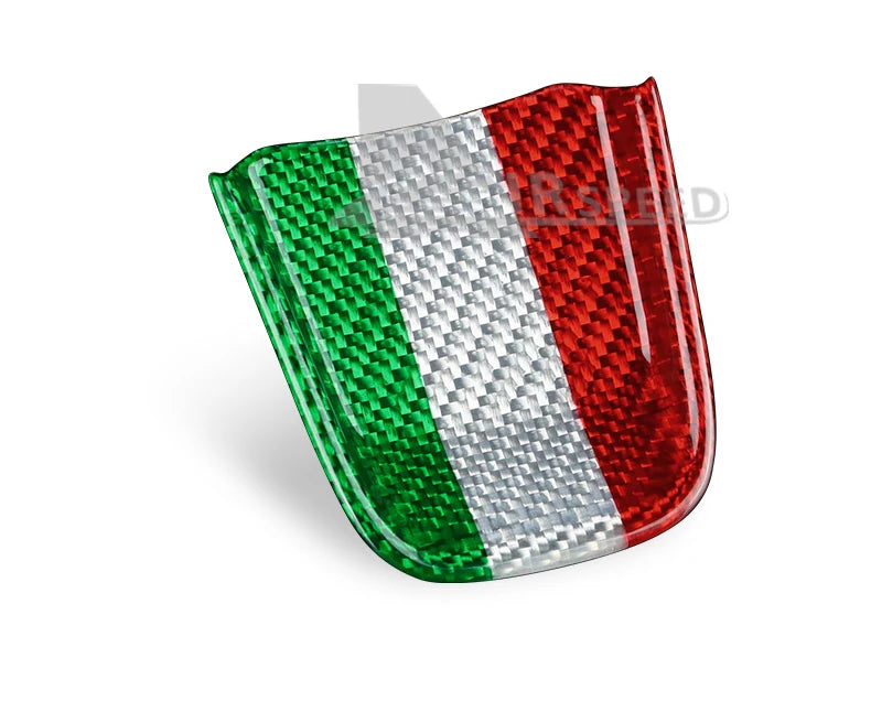 Real Hard Carbon Fiber Bottom Trim for Fiat 500 Abarth 595 2020-2023