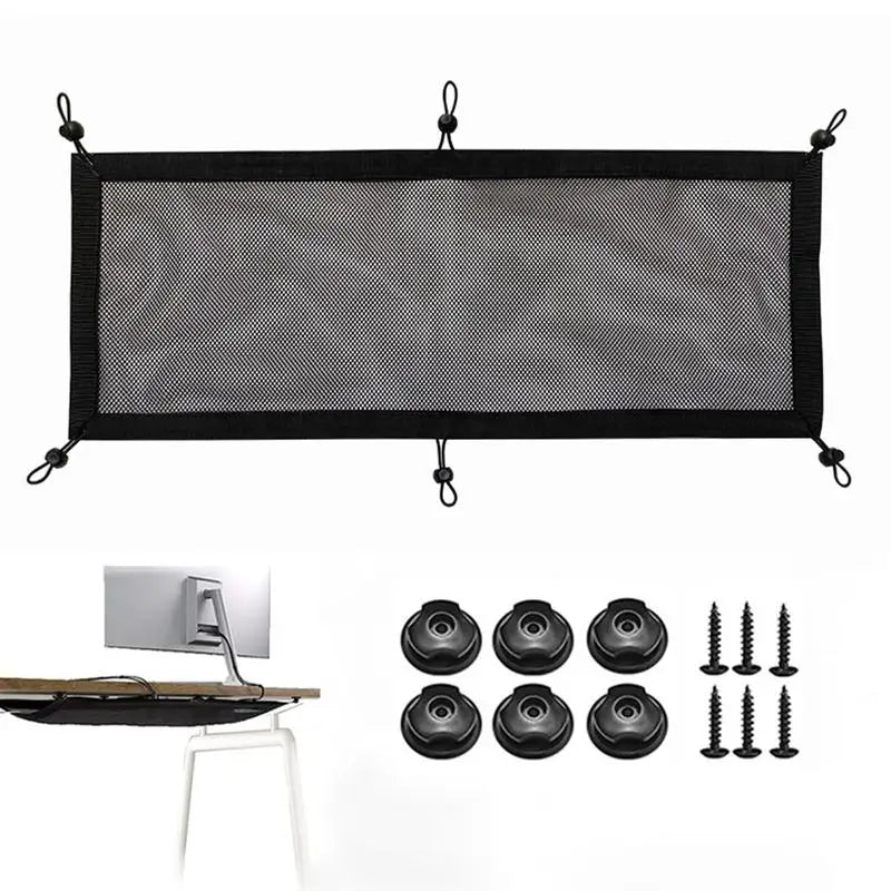 Under-Desk Cable Management Net