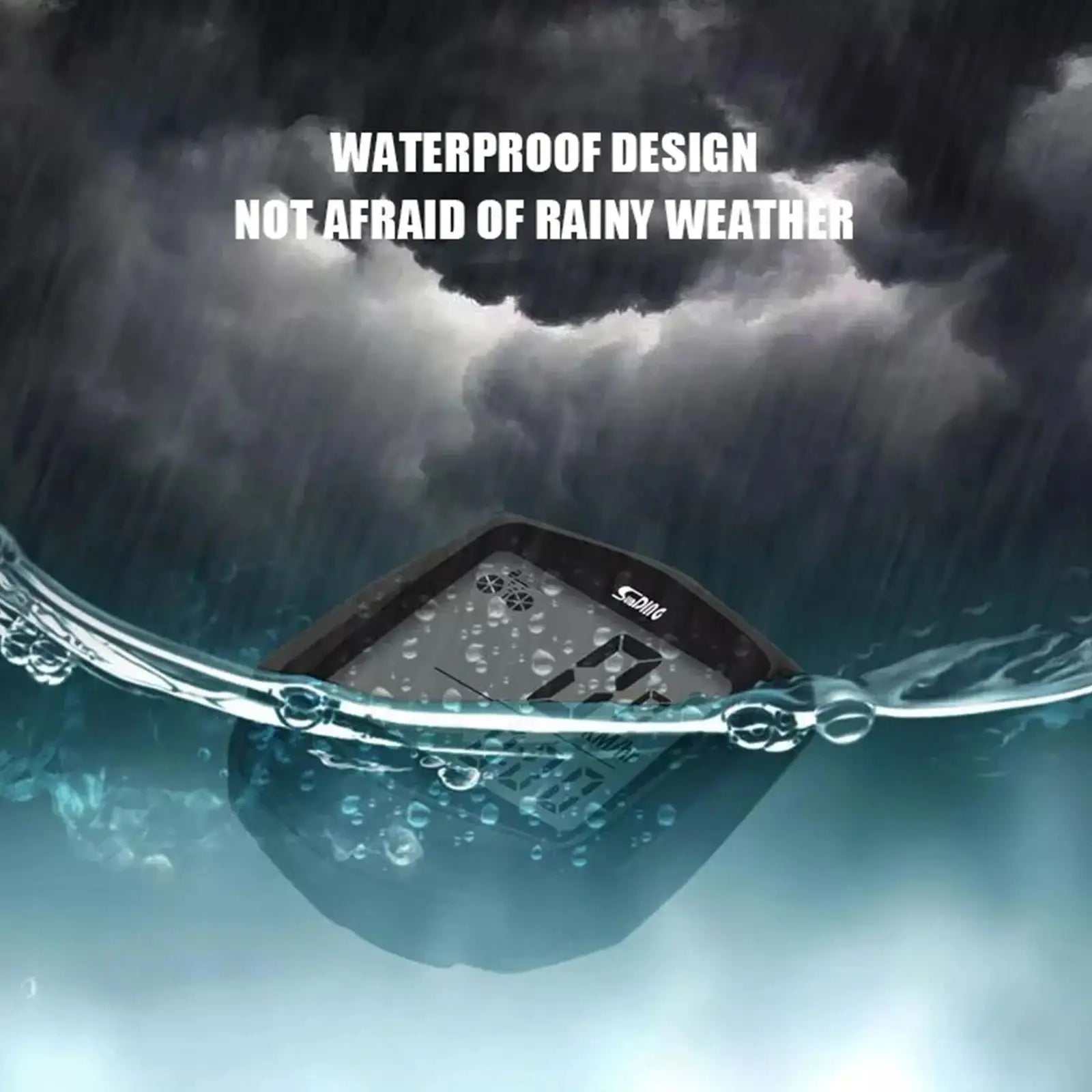 Bicycle Cycling Computer LCD Display Wired Odometer 15 Kinds of Functions Accurate Recording Auto Sleep Replaceable Battery 