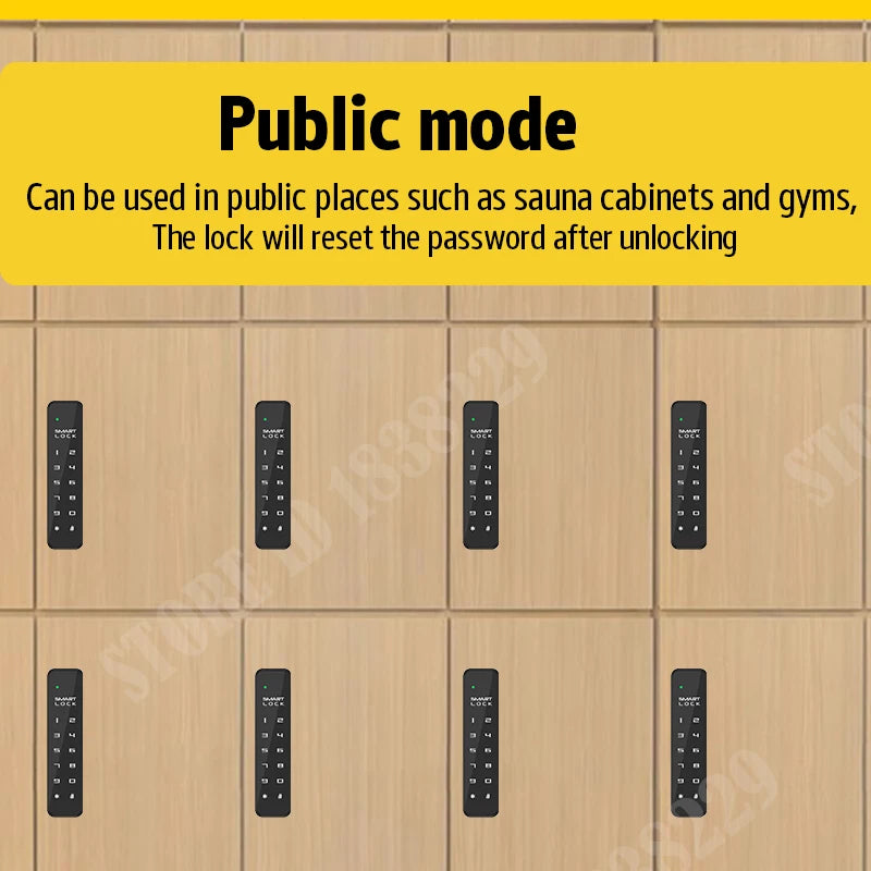 Electronic Cabinet Lock with PIN and USB-Key Access