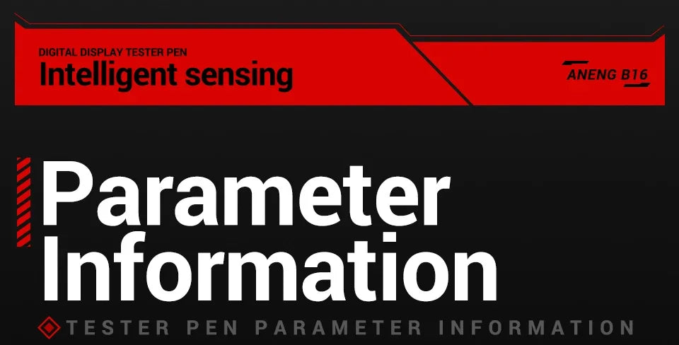 B16 Digital Voltage-Sensing Test Pen
