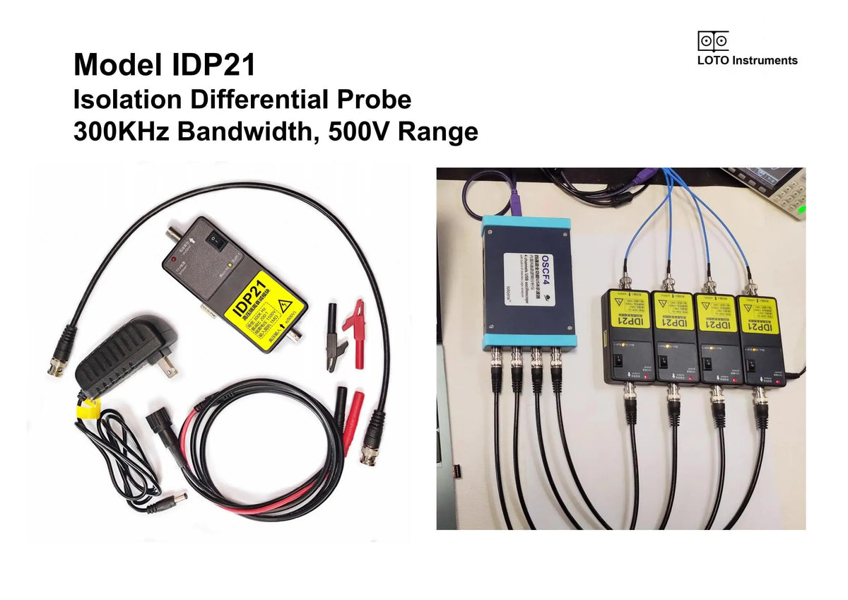IDP21 Oscilloscope Differential Probe