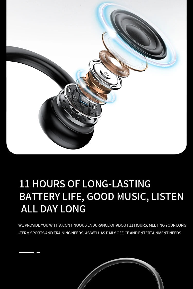 Xiaomi Mijia Bone Conduction Earphones Bluetooth 5.3 Sports Wireless Headphones Ear Hook Waterproof Headset for Running Driving 