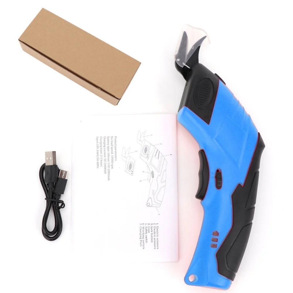 3.6V Rechargeable Electric Fabric Scissors