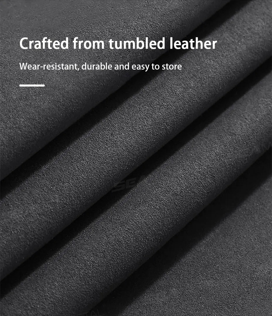SEAMETAL Car Seat Back Hook Luxury Suede Headrest Hanging Hook 20KG Load-Bearing Universal Backseat Storage Hook for Purse Bag