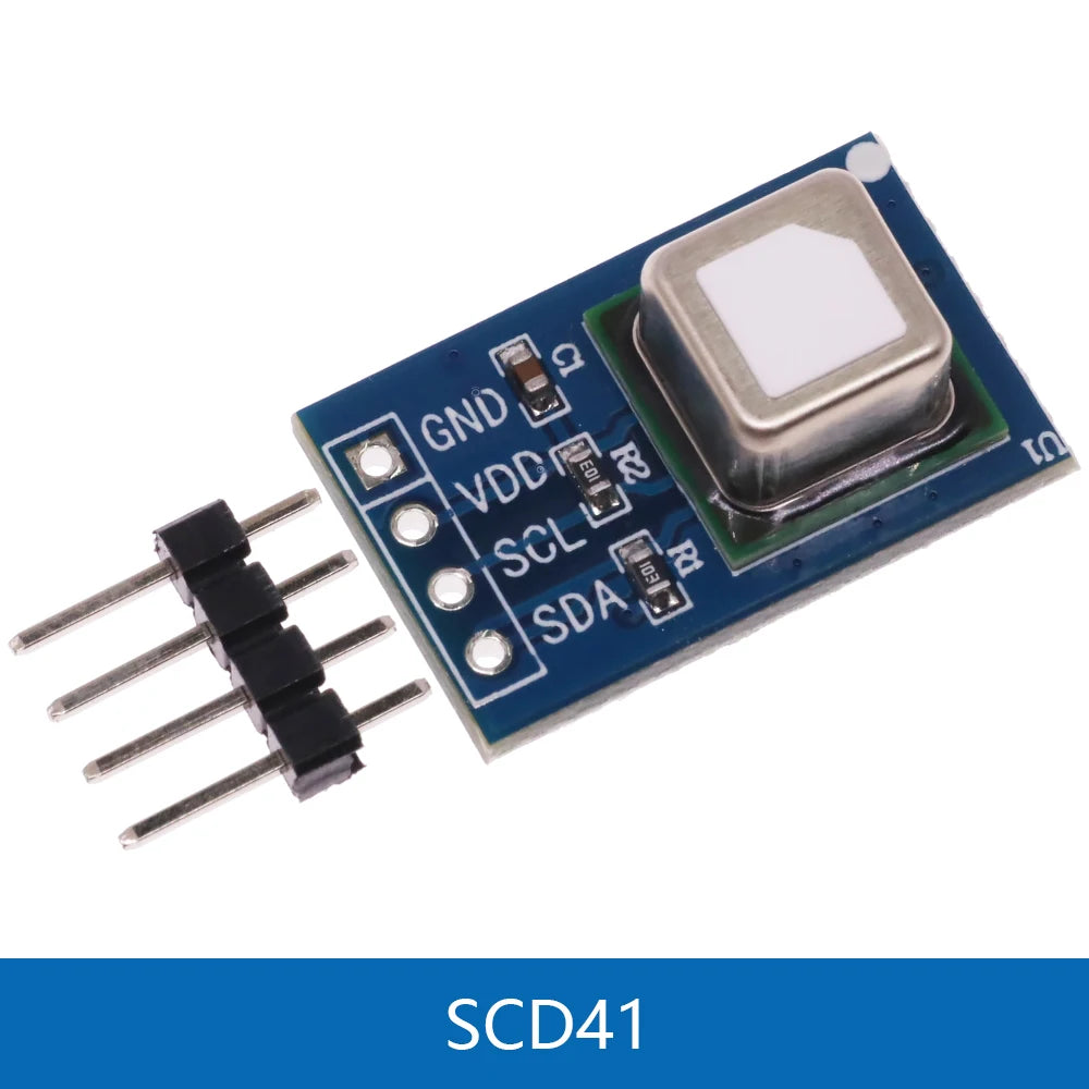 SCD40- oder SCD41-CO2-Sensormodul mit I2C