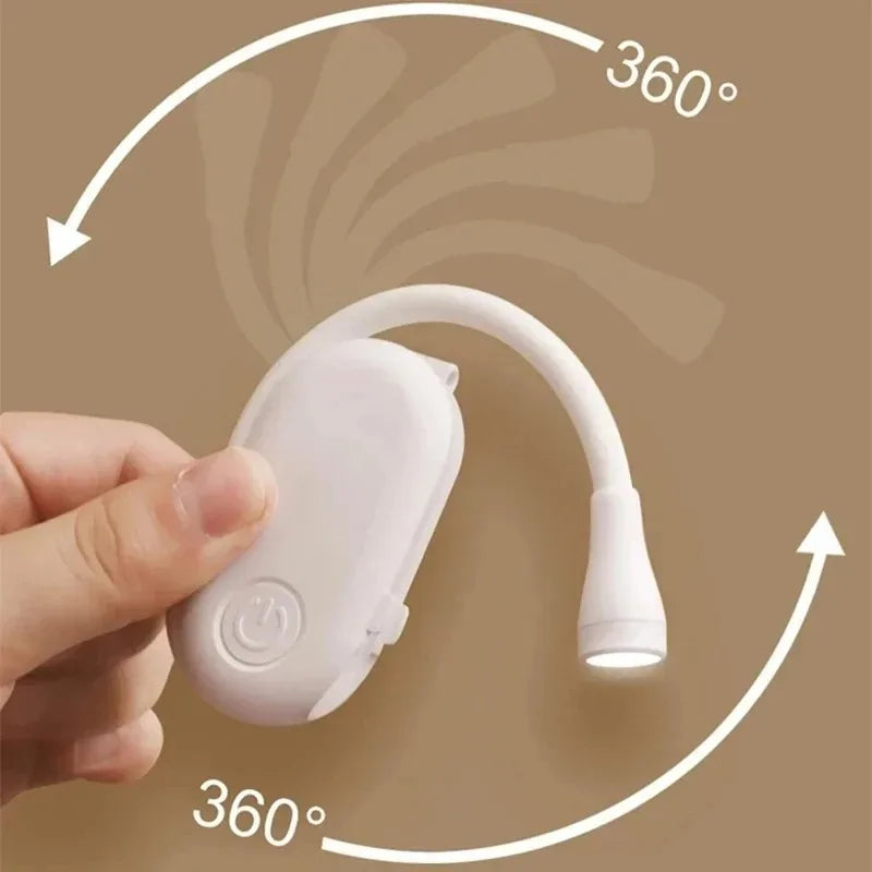 Lampe de lecture LED rechargeable avec trois températures de couleur