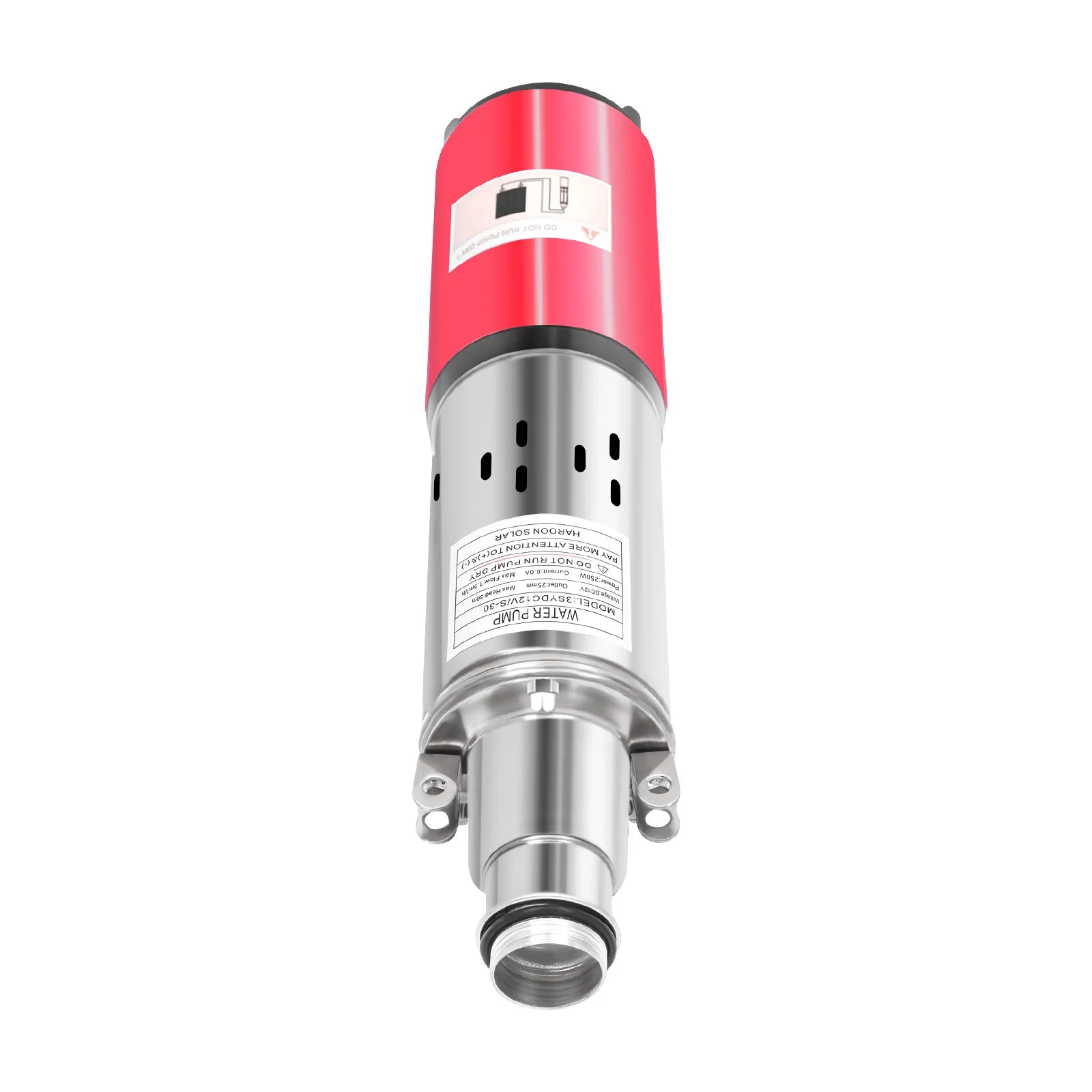 12V 180W Submersible Deep Well Pump for Irrigation 396GPH