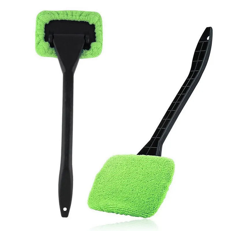 Long-Handle Car Window Cleaning Tool