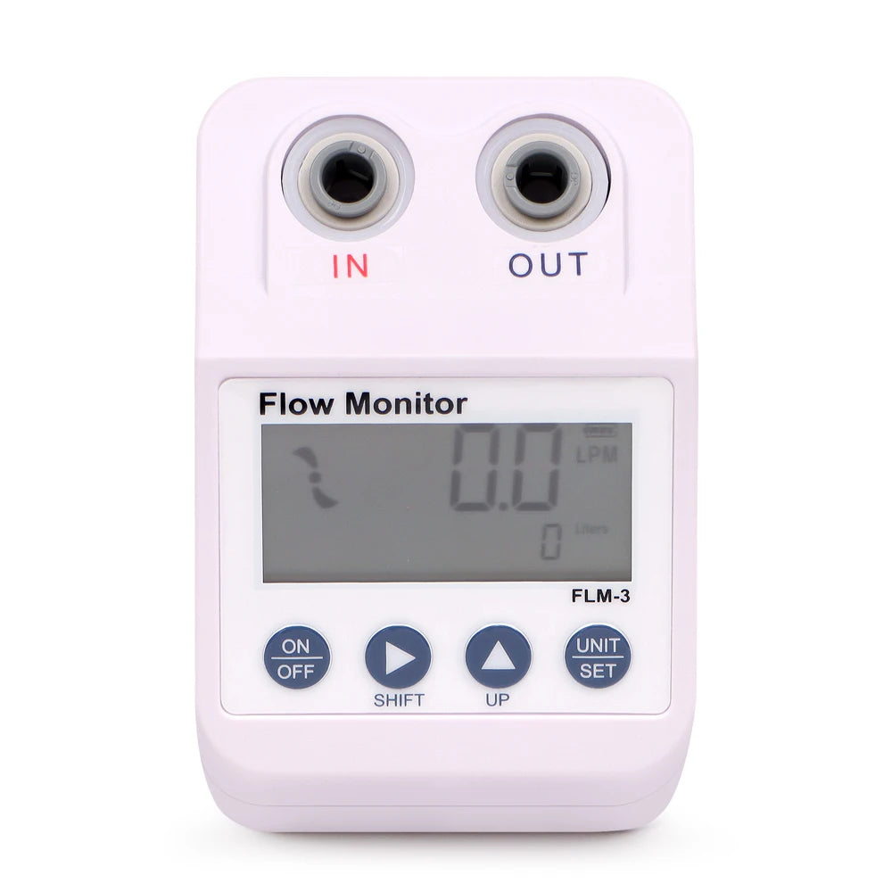 FLM-3 Water Filter Flow Meter with Alarm