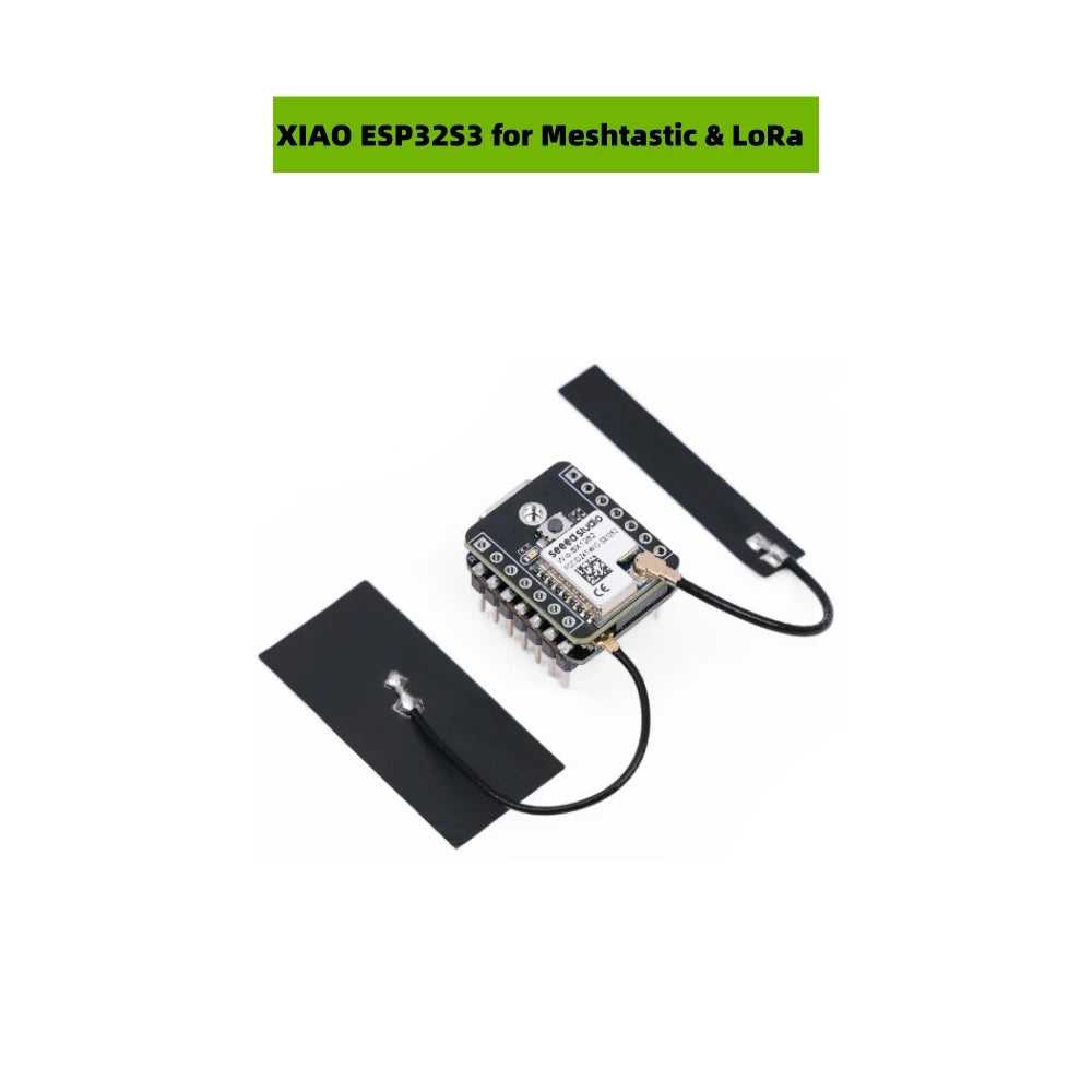 ESP32 S3 LoRa Meshtastic LoRa Module SX1262 868MHz 915MHz Antenna XIAO ESP32S3 for Meshtastic LoRa Starter Kit, LoRaWAN, WiFi, B