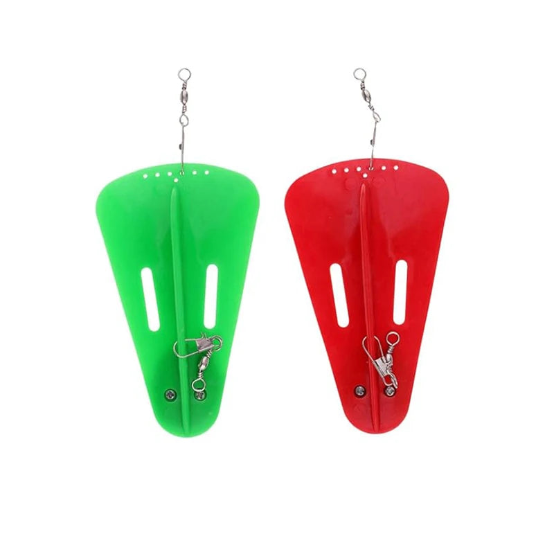 Lead-Weighted Fishing Diving Board with Swivel