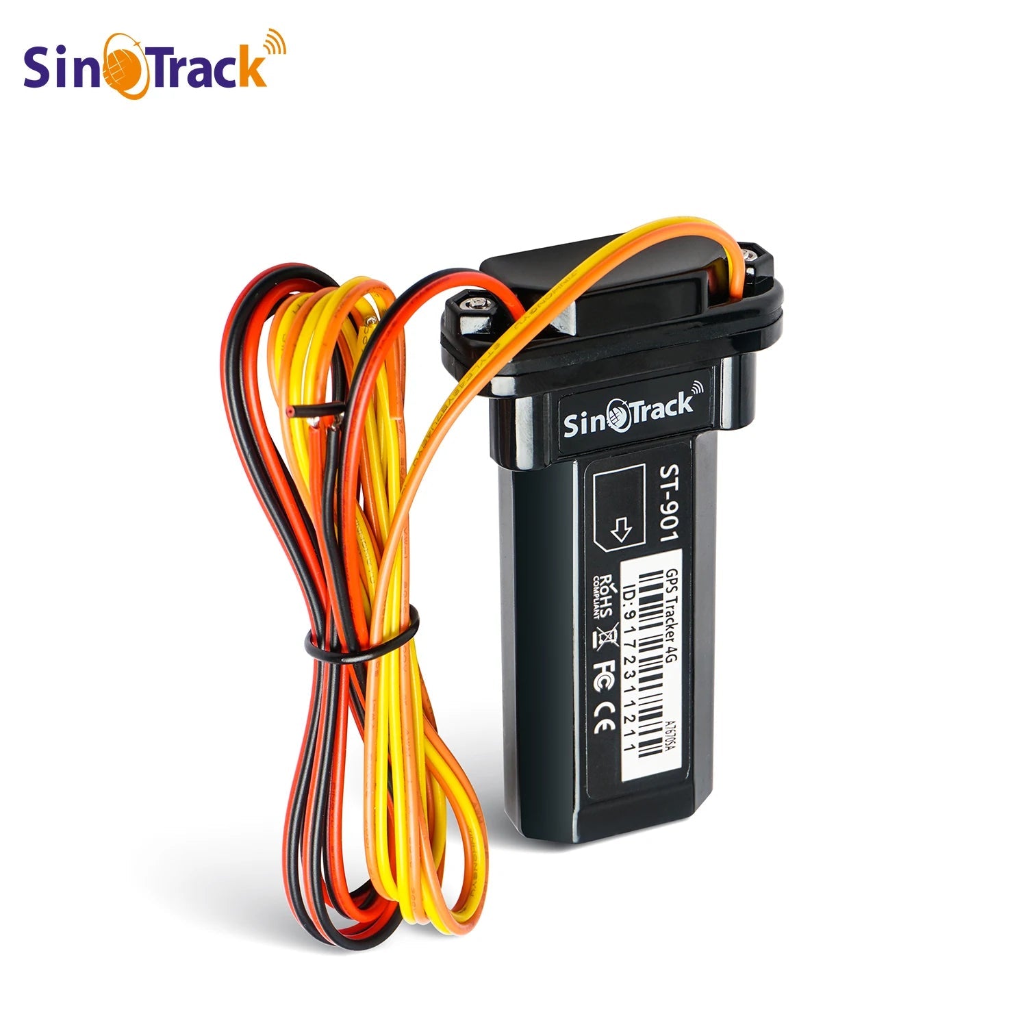 SinoTrack Best GPS Tracker ST-901 Vehicle Tracking Device Waterproof Motorcycle Car GPS GSM SMS Locator with Real Time Tracking 